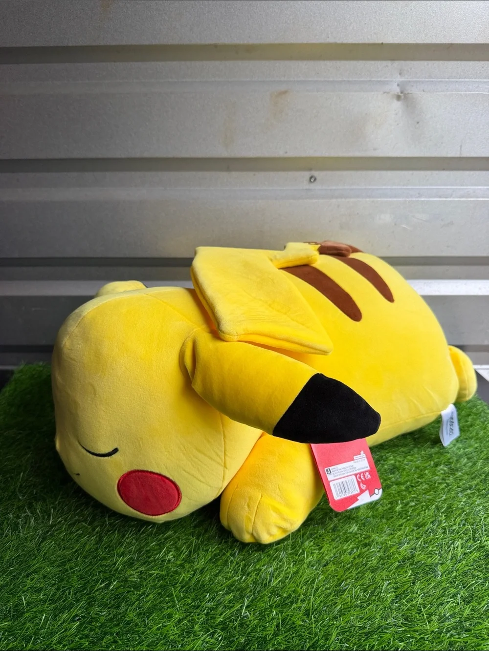 Pikachu Plush Dog Toy - Yellow Soft Pet Pillow